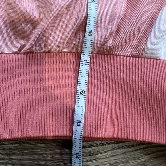 Lululemon Ebb to Train *Abstract Women's Sports Bra Copper Clay/Angel Wing, Sz 8 - Picture 8 of 8